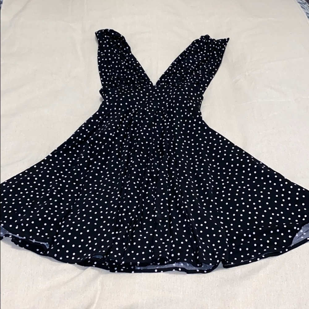 White House Black Market Polka Dot Dress ✨Like New - Picture 1 of 5